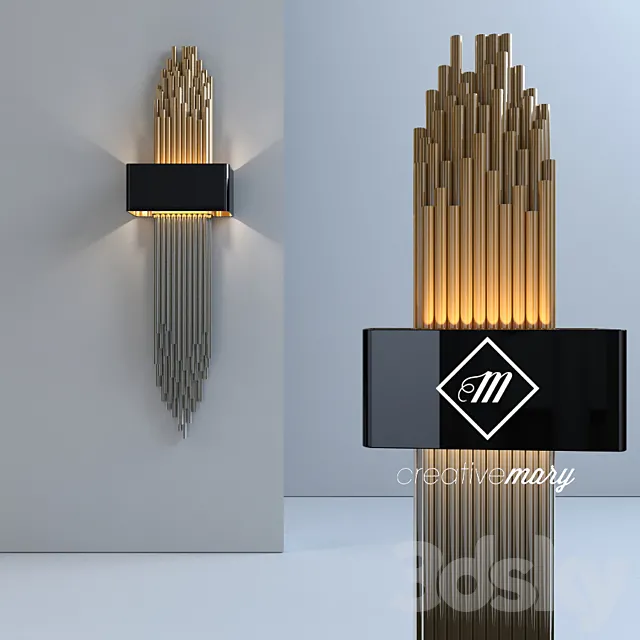 GRANVILLE _ Wall light 3D Model