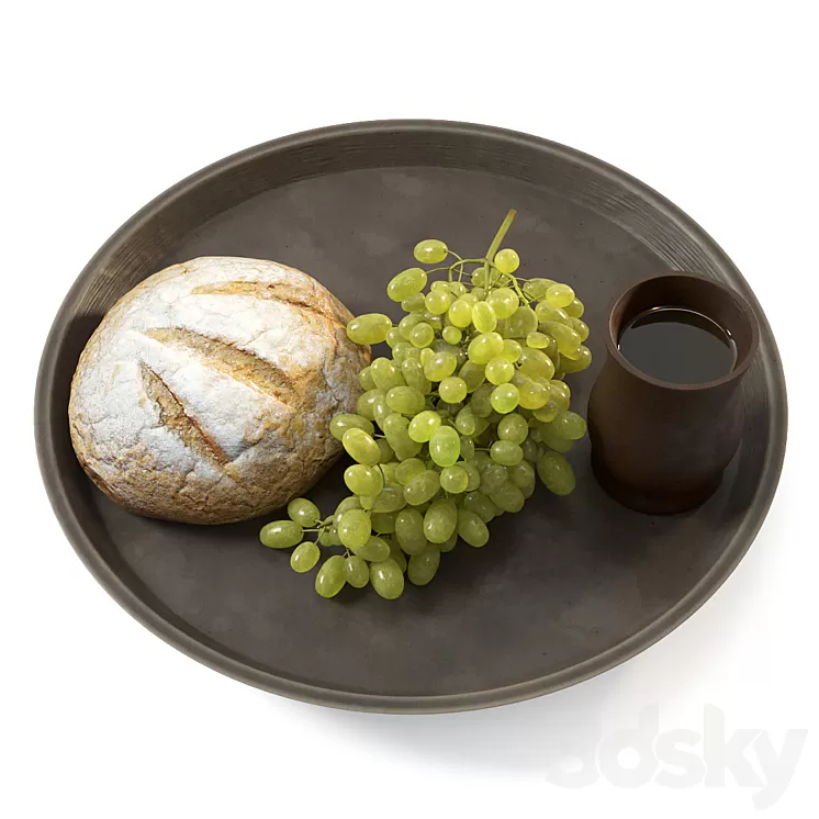 Grape tray 3D Model