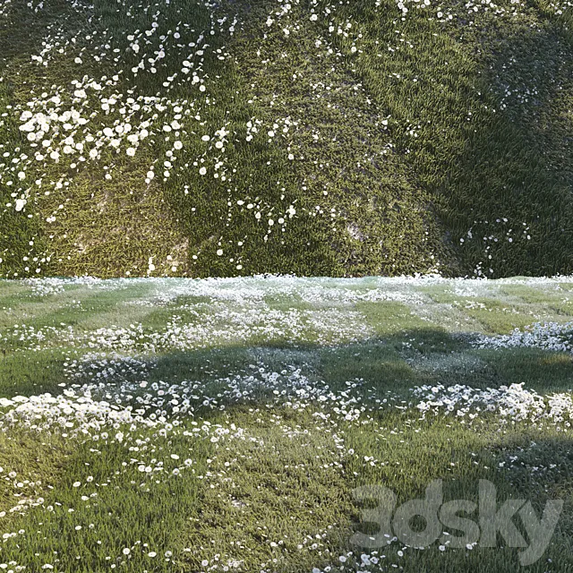 Grass set 01 3DModel