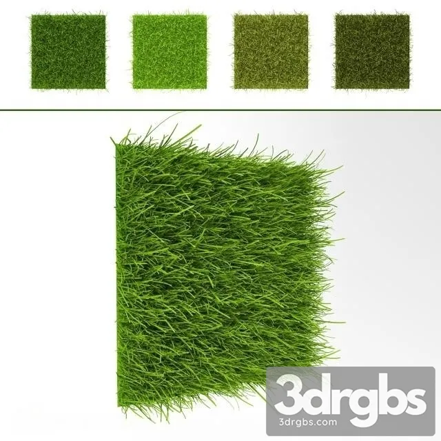 Grass Wall 7 3D Model Free
