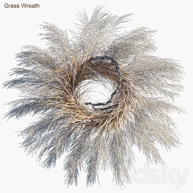 Grass Wreath # 2 3DModel