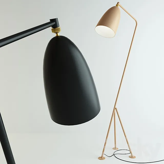 Grasshopper Lamp by Gubi 3DModel