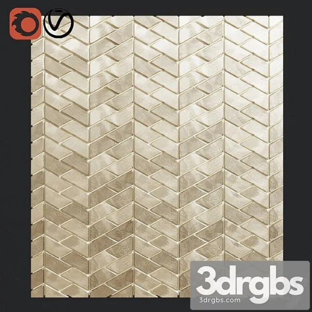 Gravity Aluminium Trace Gold 221x281 3D Model Free