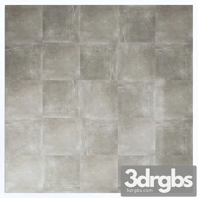 Gray ceramic marble 3D Model Free