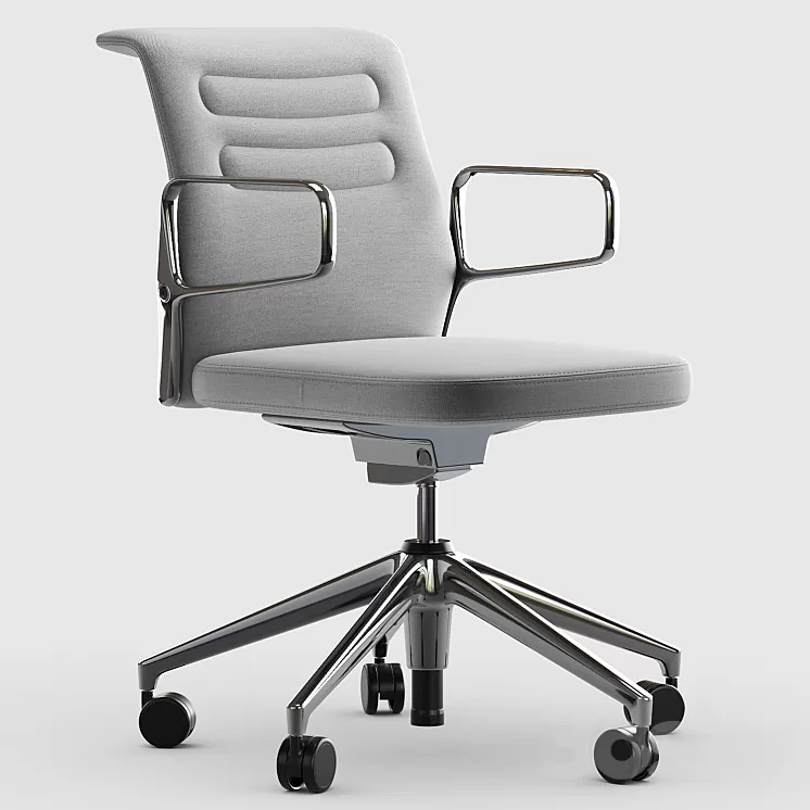 Gray & Sierra Gray Plano Vitra AC 5 Studio Chair 3D Model