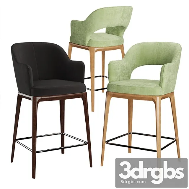 Gray tony bar 2 3D Model Free