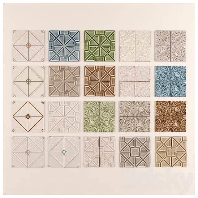 GRAZIA CERAMICHE FORMELLE 3D Model