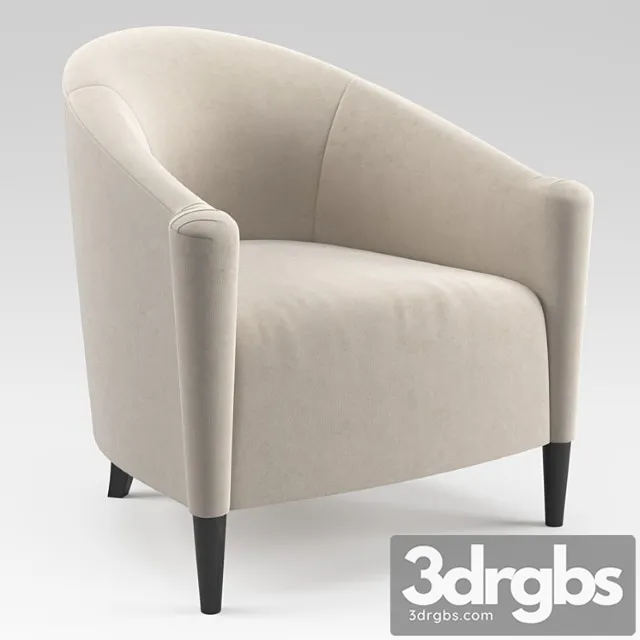 Greco armchair 3D Model Free