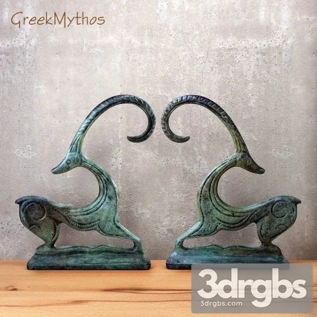 Greek Mythos Ibex 3D Model Free