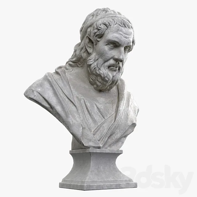 Greek philosopher IV century. BC NS. 3D Model