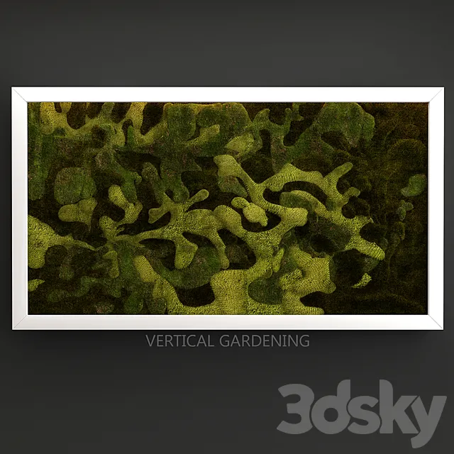 Green graffiti 3D Model