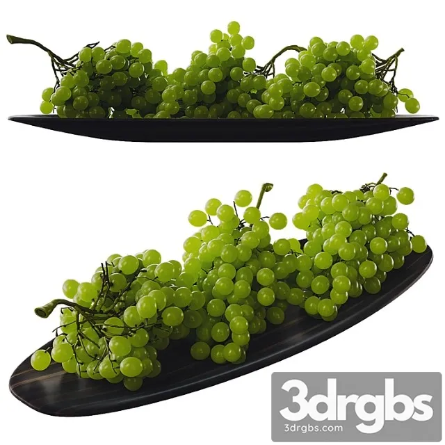 Green Grape 3D Model Free