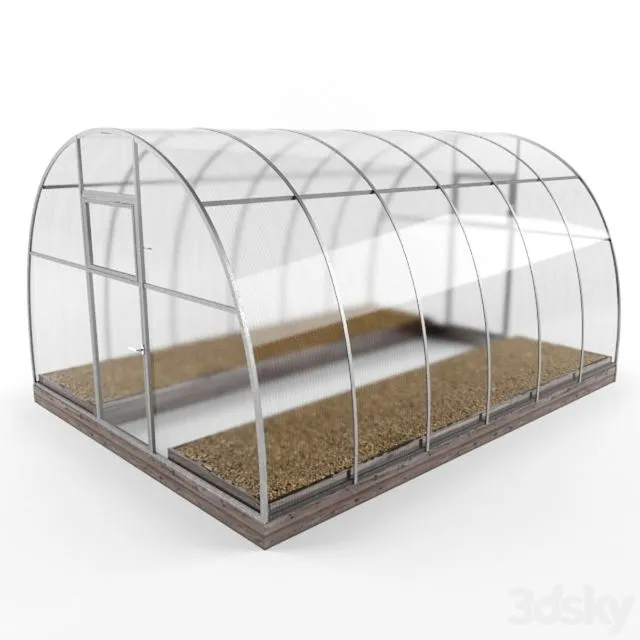 Greenhouses 3D Model