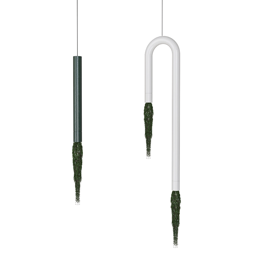 Greenmood - Exquisite hanging plants system Cascade 3D Model