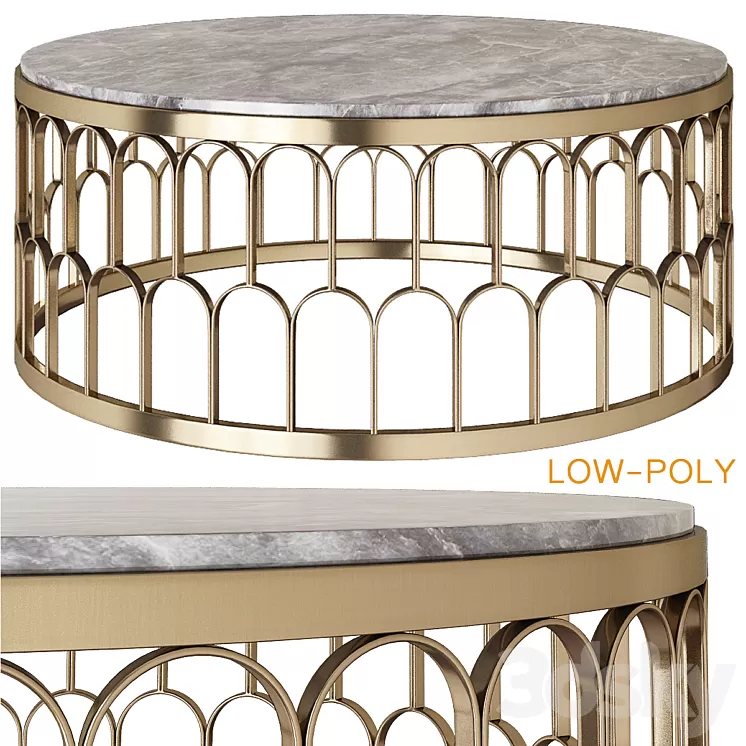 Greg Natale Large Coffee Table 3D Model