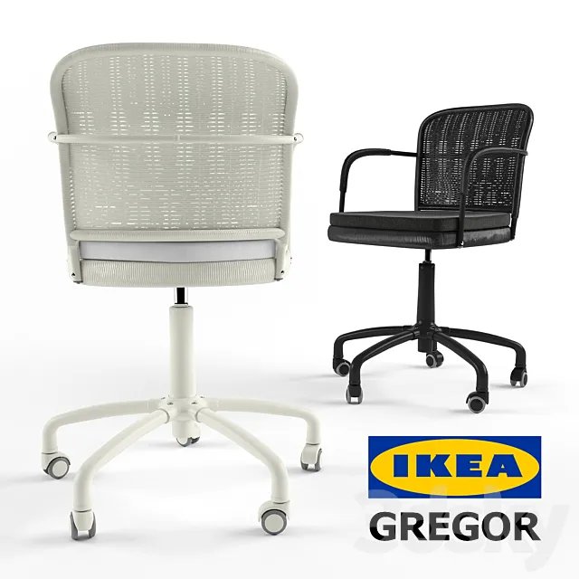 GREGOR Work chair by IKEA 3D Model