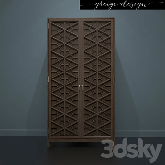 Greige Design _ Salem Hutch 3D Model