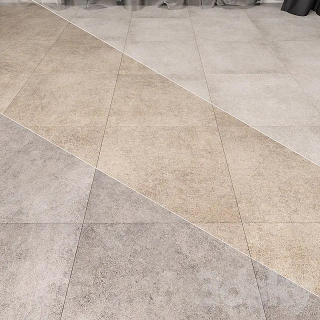 Gres Floor Set 3 3D Model