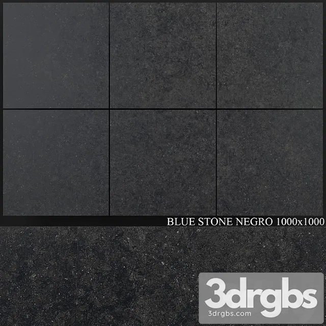 Grespania coverlam blue stone negro 1000x1000 3D Model Free