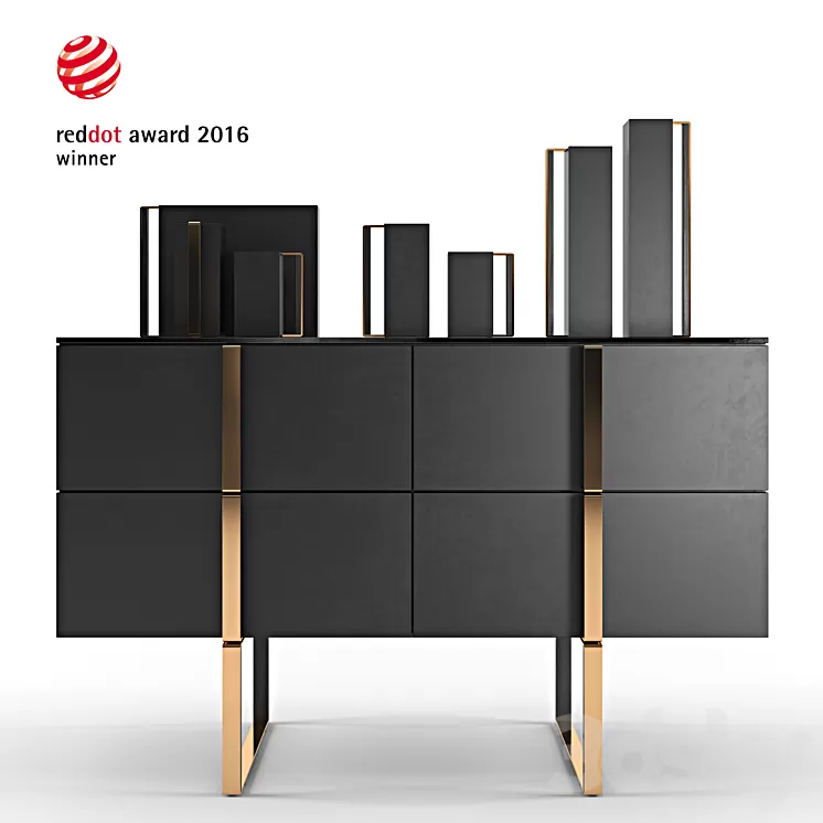 Grid - Furniture & Decor Set 3D Model