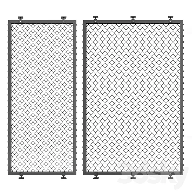 Grid partition No. 2 3D Model