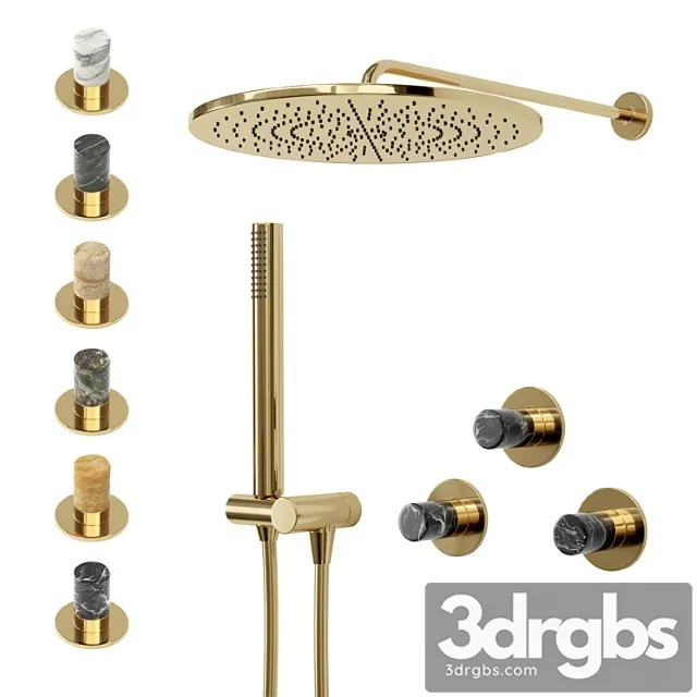 Griferias Maier Skulpture Shower System 3D Model Free