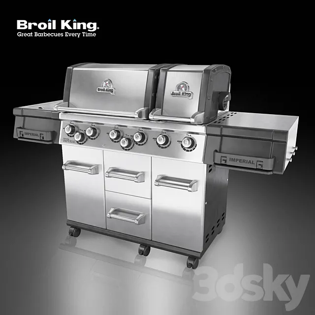 Grill Broil King IMPERIAL XL 3DModel