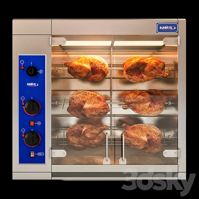 Grill industrial 3DModel