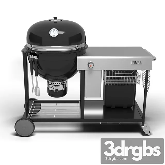 Grill Weber Summit Charcoal 3D Model Download