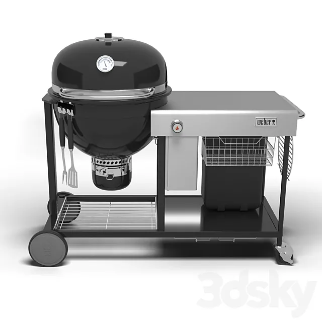 Grill Weber Summit Charcoal 3D Model