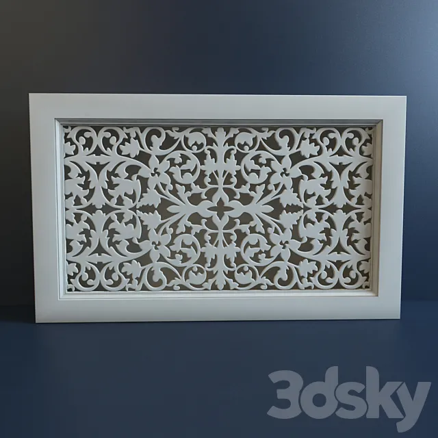 Grille 4848 3D Model