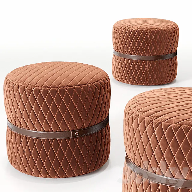 Grilli CONGA POUF 720817 3DModel