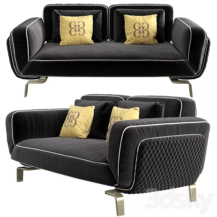 Grilli oscar sofa 3D Model