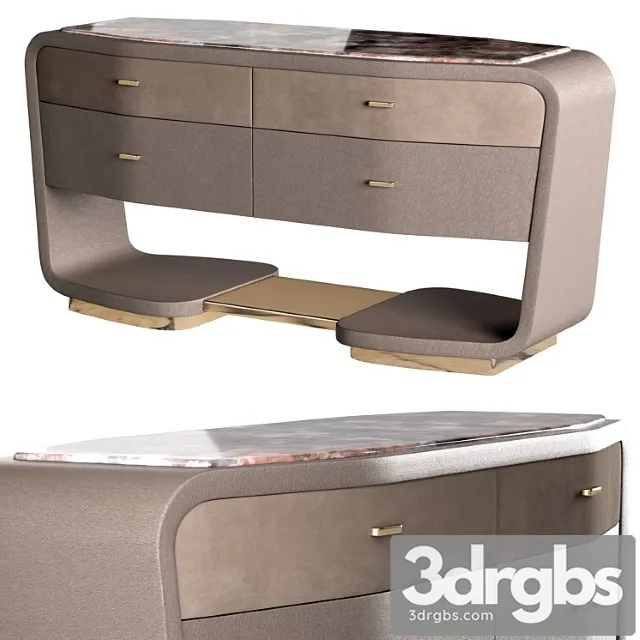 Grilli prisma dresser 2 3D Model Free