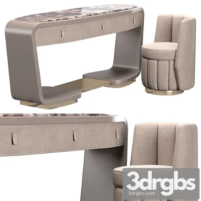 Grilli prisma dressing table 2 3D Model Free
