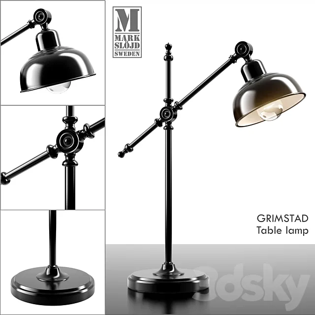 GRIMSTAD Table lamp 3D Model