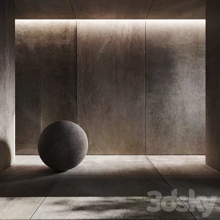 Gris Porcelain Tile 3D Model Free