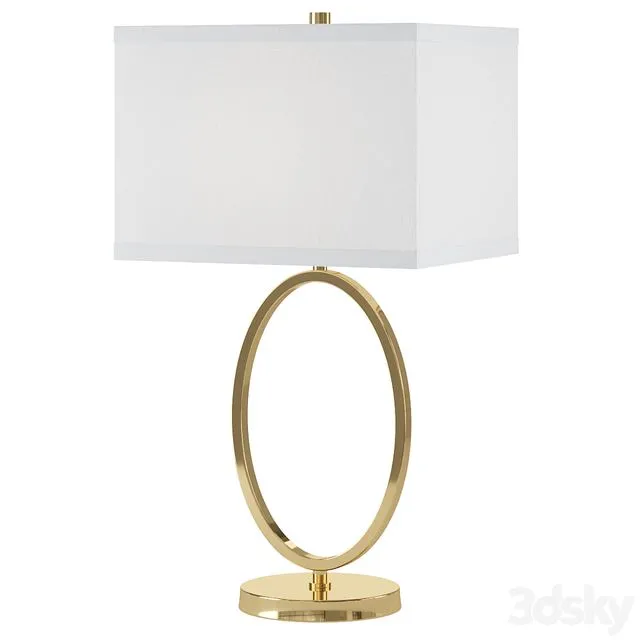 Griswalde 54cm Table Lamp 3D Model