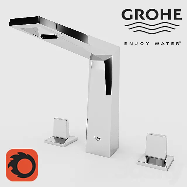 grohe allure brilliant 20344000 3DModel