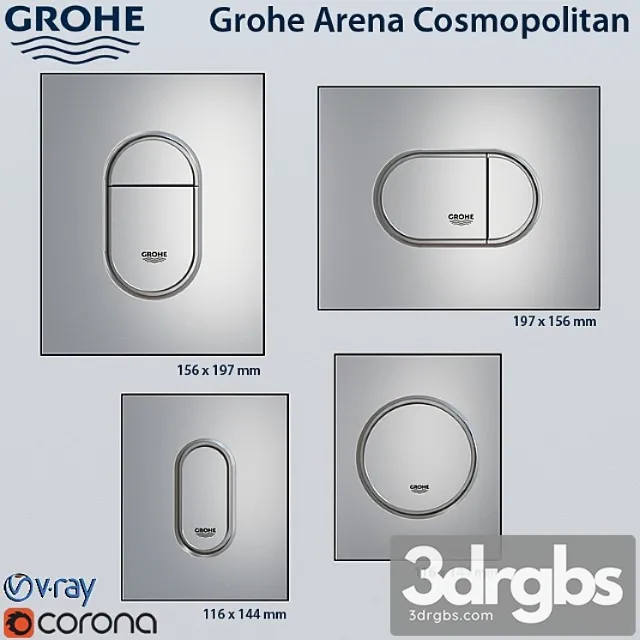 Grohe Arena Cosmopolitan 3D Model Free