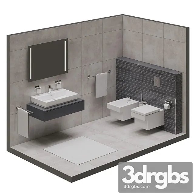 Grohe Cube Set 3D Model Free
