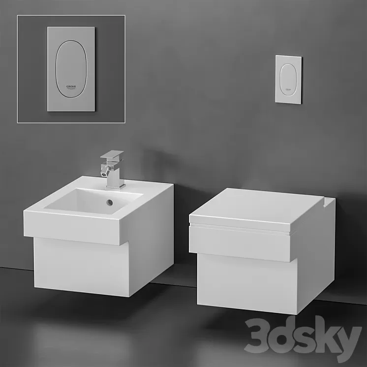 GROHE Cube Suspension 3D Model