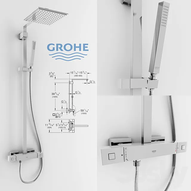Grohe Euphoria Cube XXL Shower System Free Download