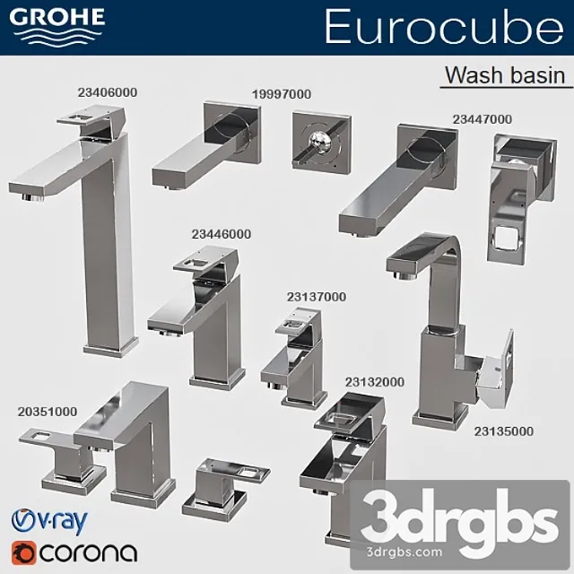 Grohe Eurocube 3D Model Free