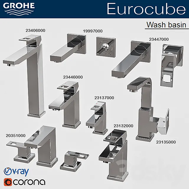 Grohe Eurocube 3DModel