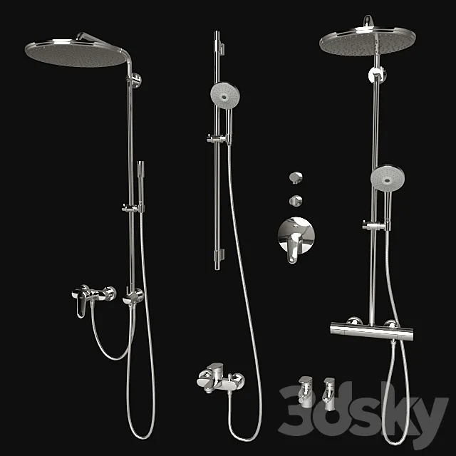 Grohe - Europlus _ Rainshower Cosmopolitan 3D Model