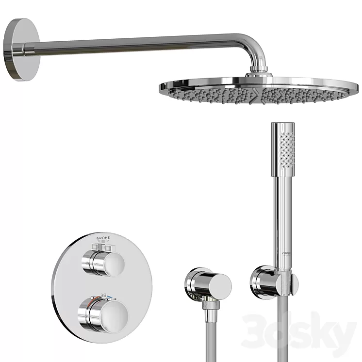 GROHE Grohtherm 3D Model