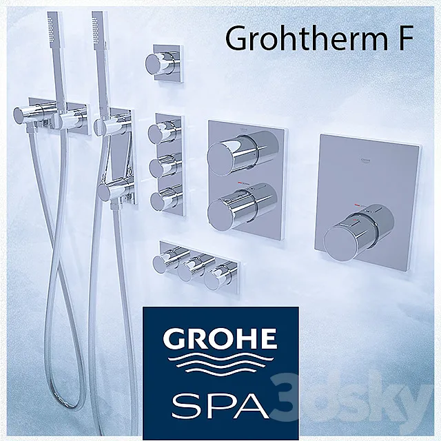 Grohe Grohtherm F 3D Model