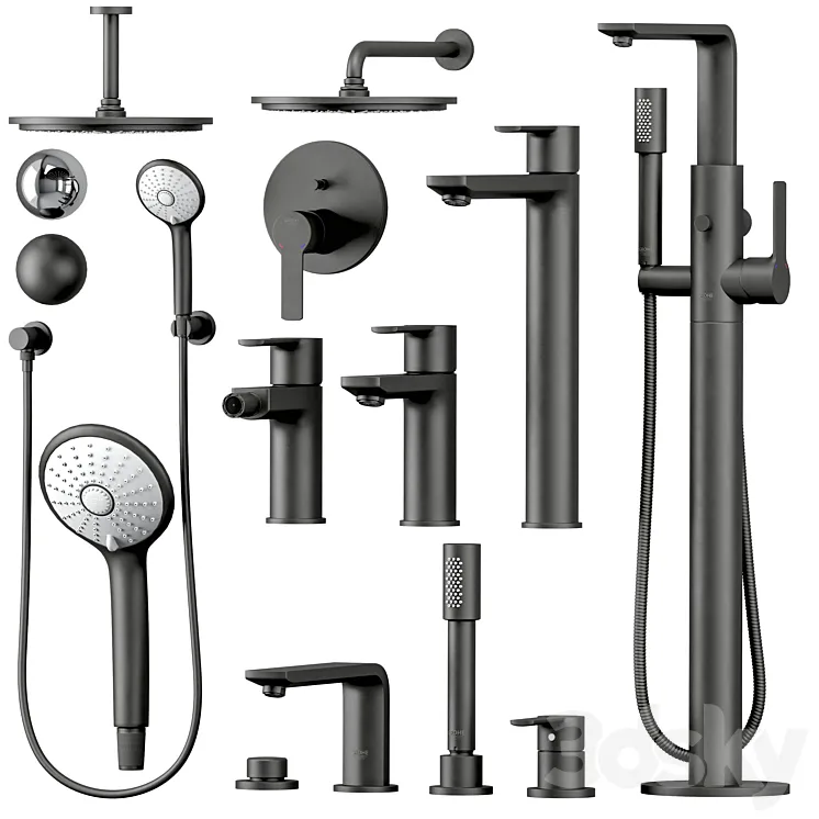 GROHE Linear Set 1 3D Model Free