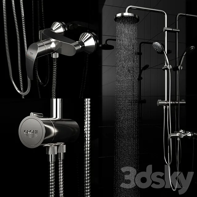 Grohe New Tempesta 3DModel